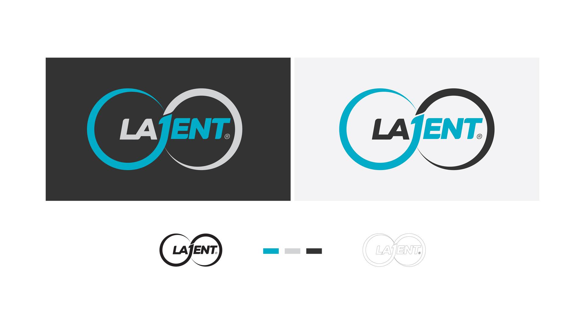 تصميم شعار LA1ENT