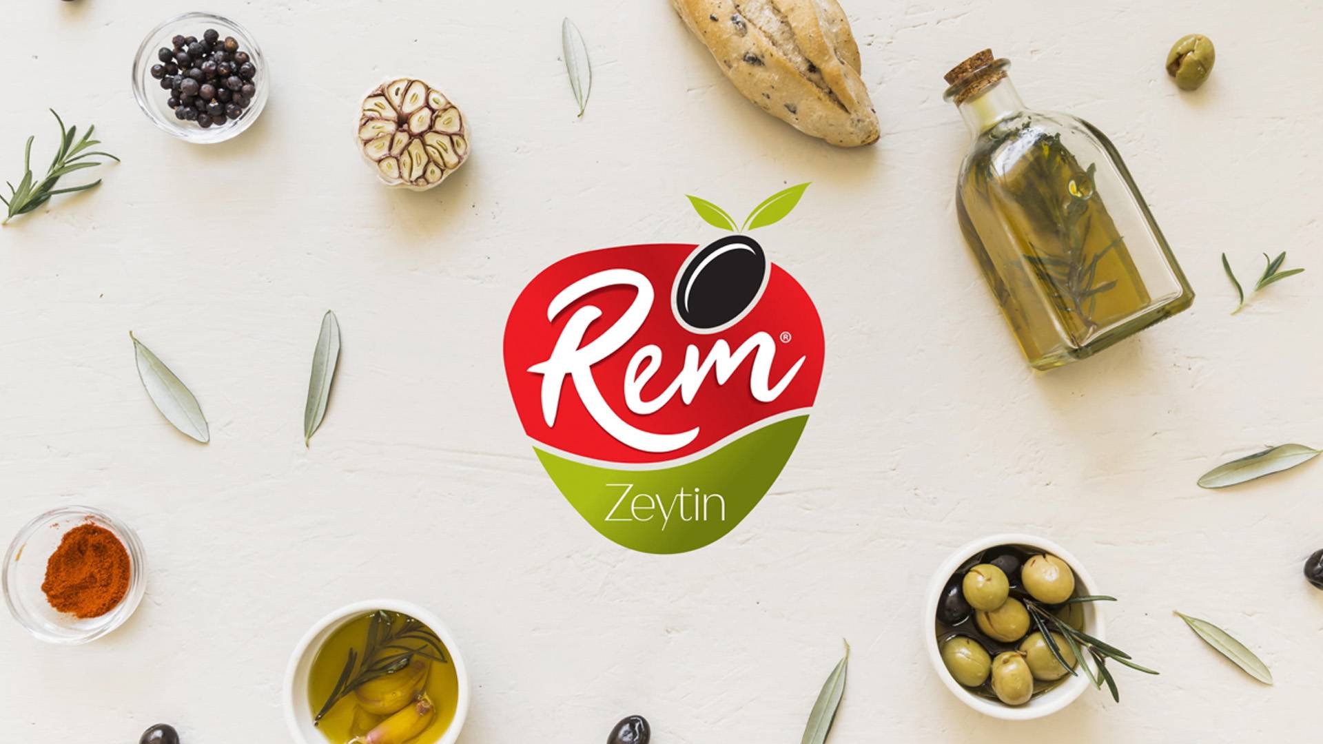 Rem Zeytin Logo Tasarımı