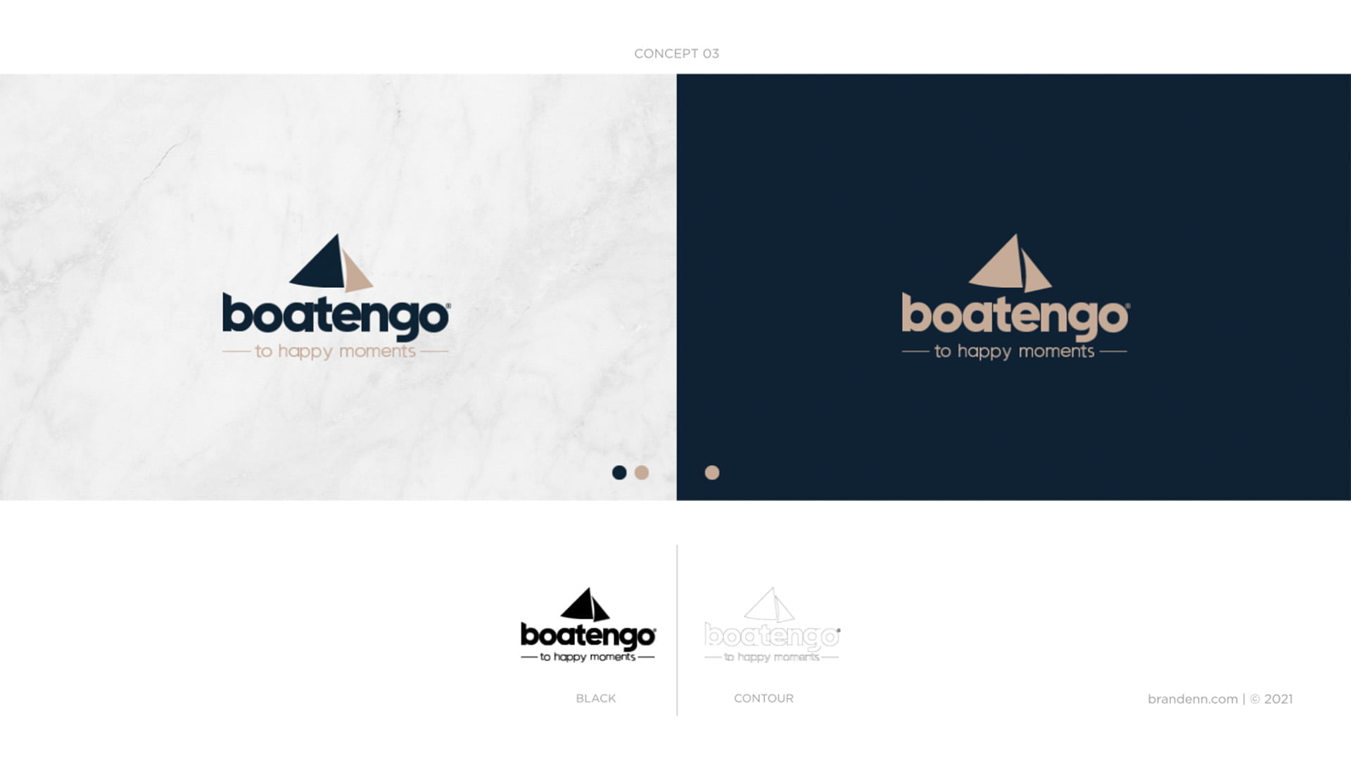 boatengo logo tasarım konsepti