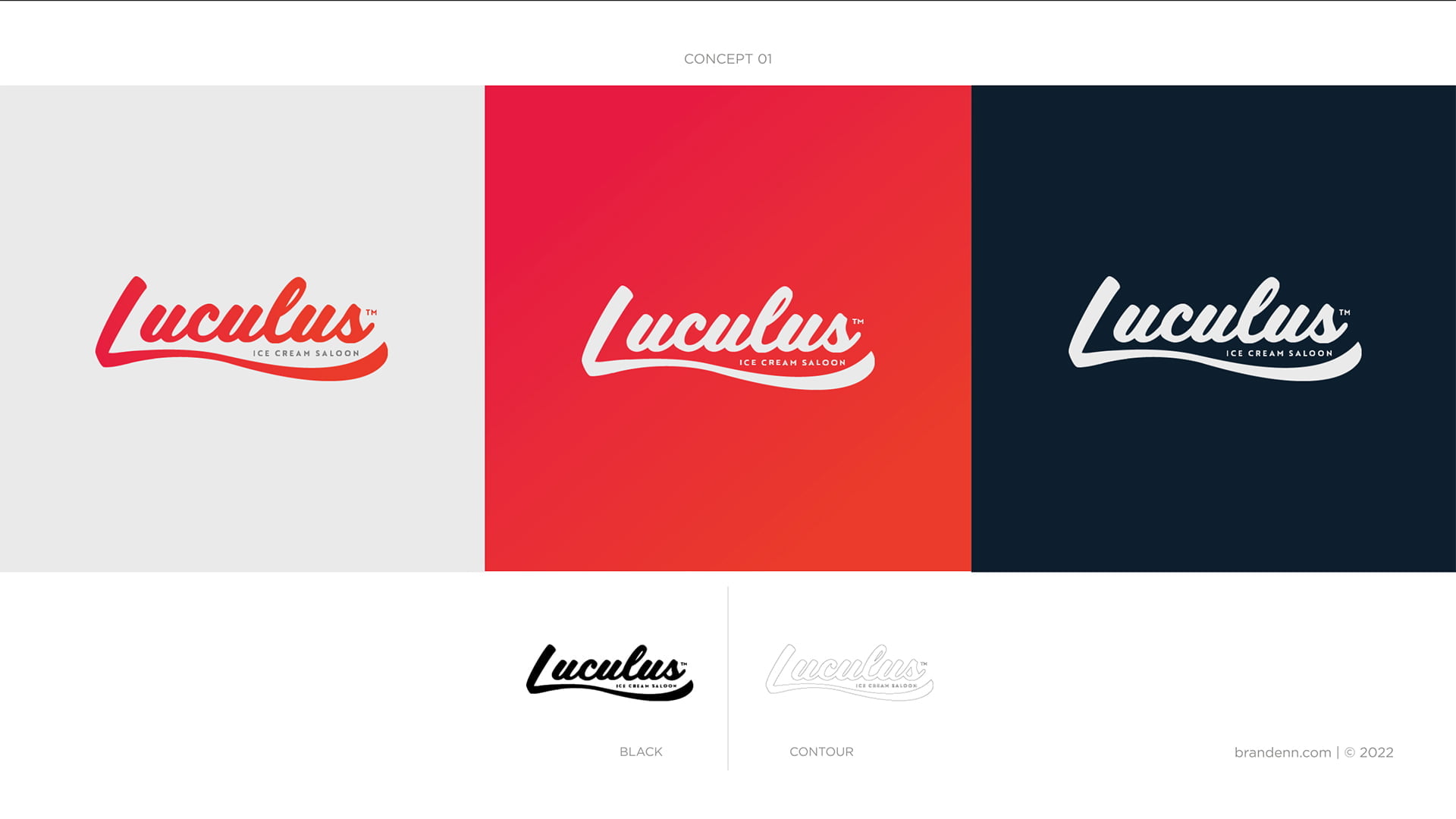 Luculus logo konsepti