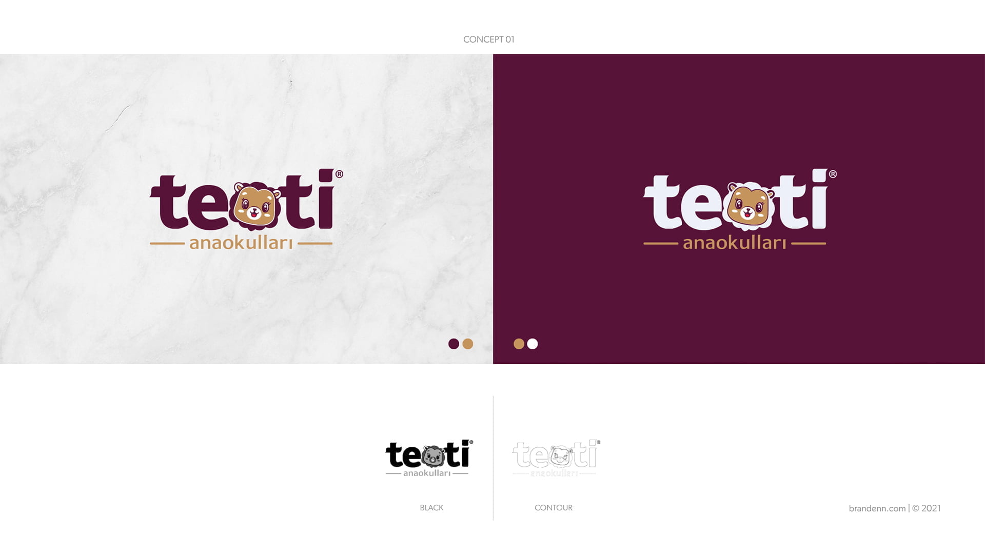 TEOTİ Logo Konsepti