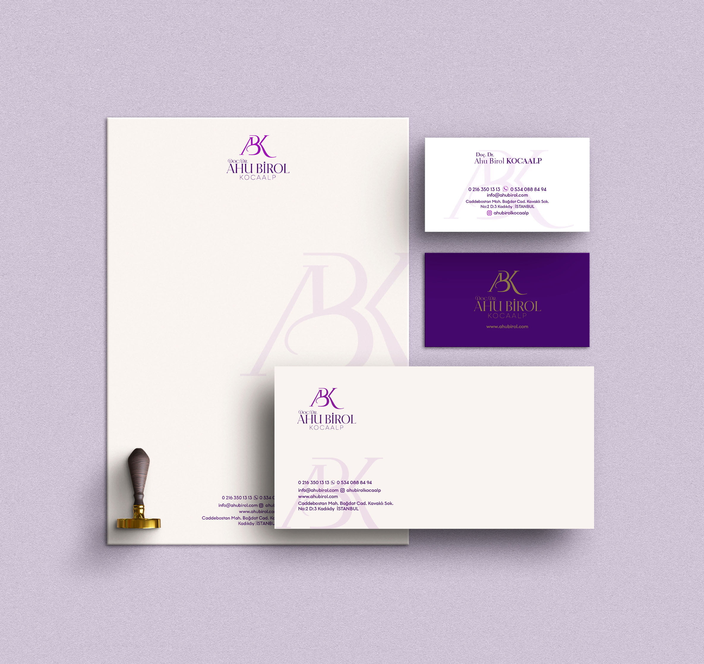 Ahu Birol Corporate Identity