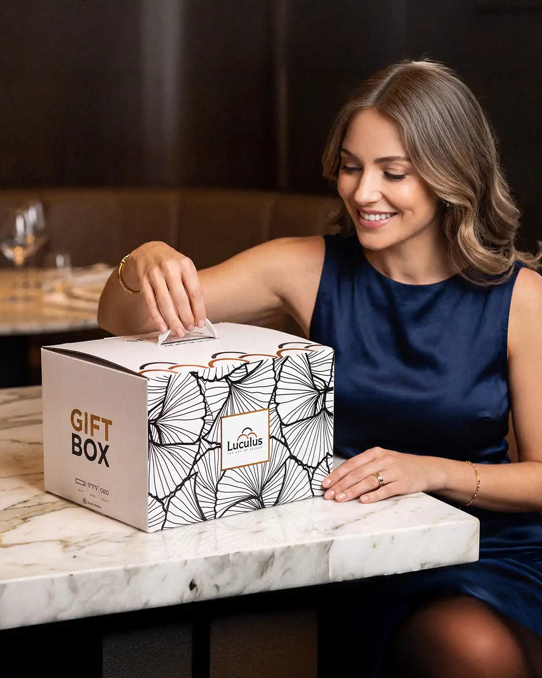 luculus gift box store içi