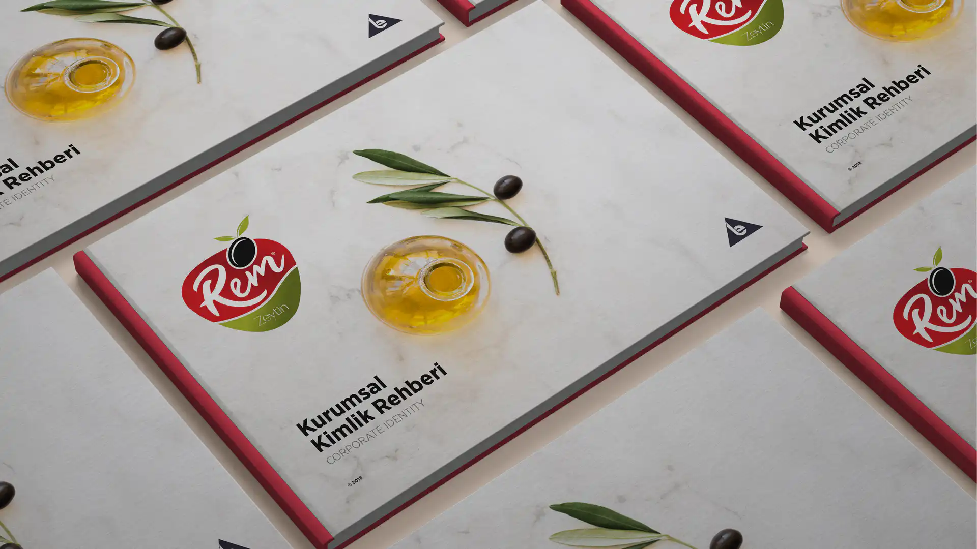 Remzeytin için hazırlanan kurumsal kimlik tasarımı uygulaması