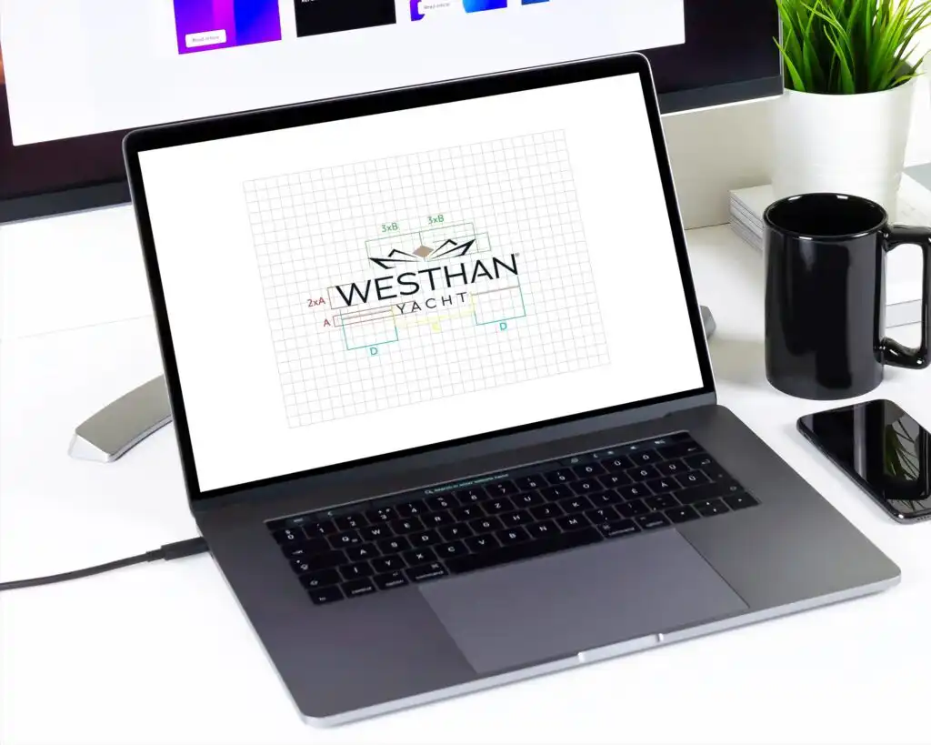 Westhan Yacht Brand Identity Design - Logo Ratios