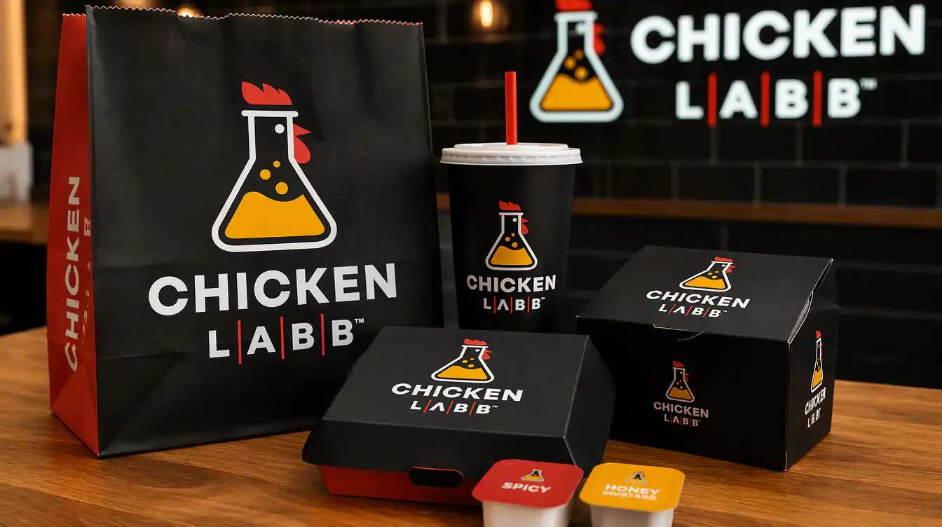 kurumsal kimlik ajansı chicken labb örneği